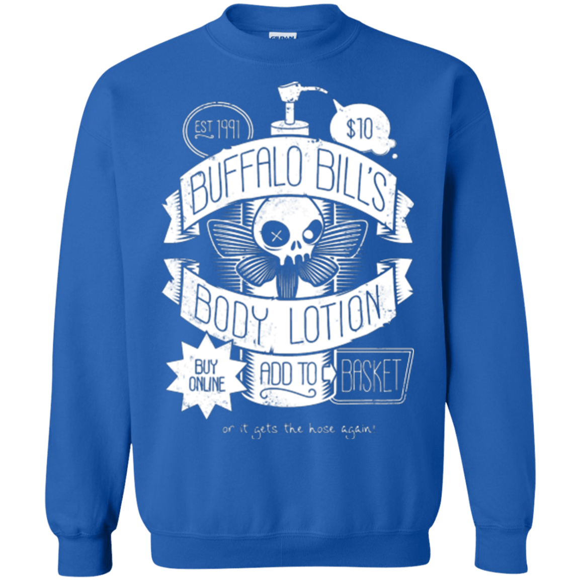 Sweatshirts Royal / Small Body Lotion Crewneck Sweatshirt