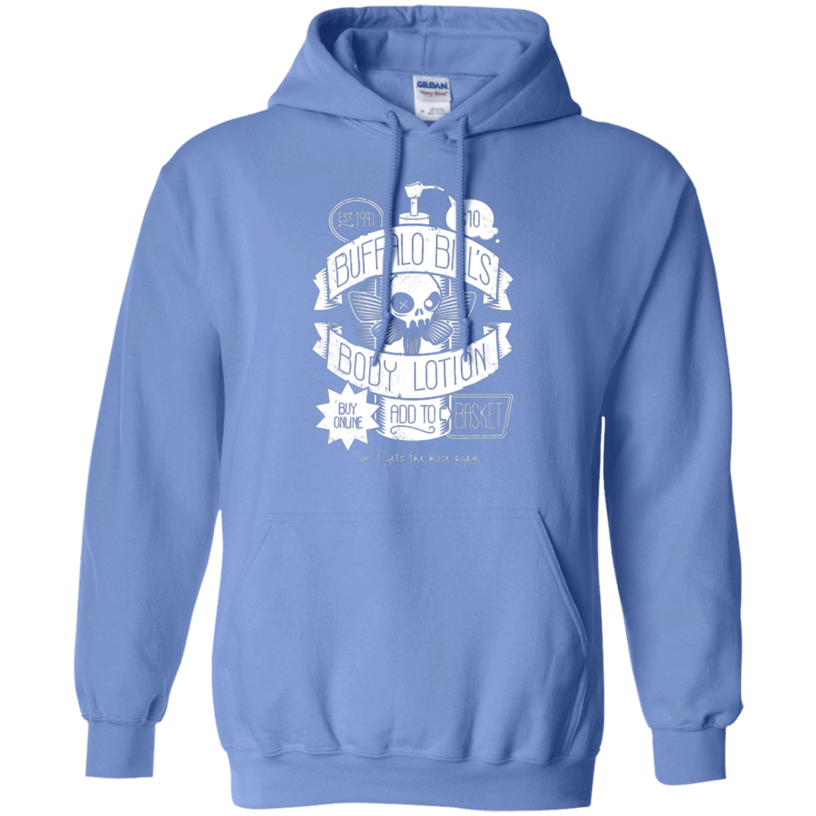 Sweatshirts Carolina Blue / Small Body Lotion Pullover Hoodie