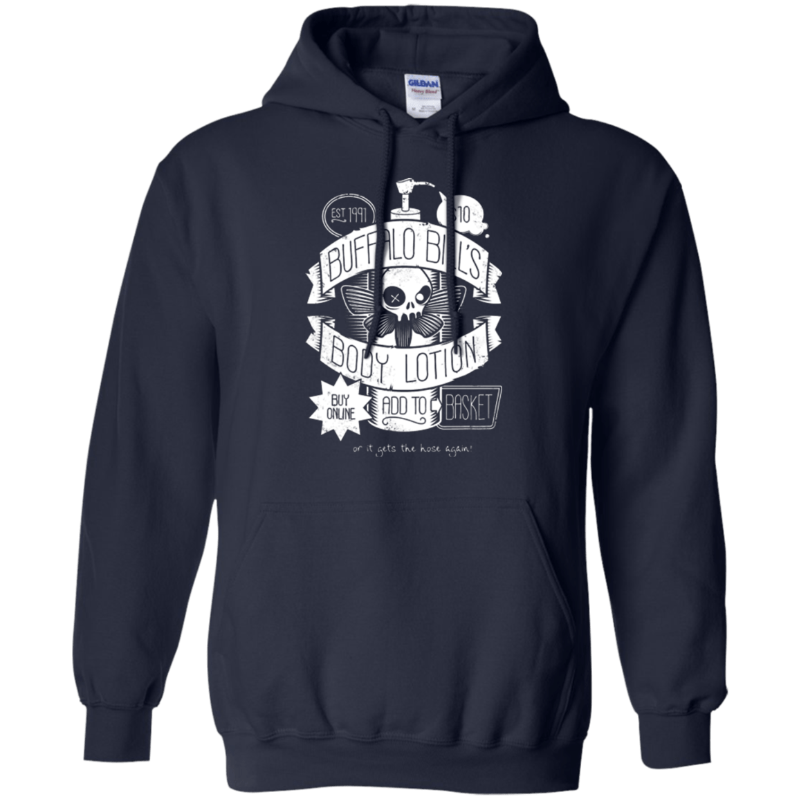 Sweatshirts Navy / Small Body Lotion Pullover Hoodie