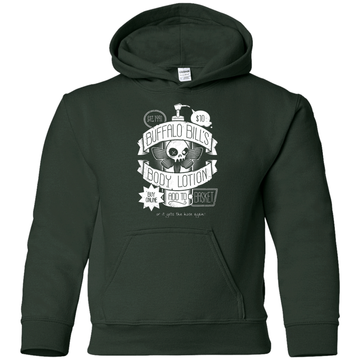 Sweatshirts Forest Green / YS Body Lotion Youth Hoodie