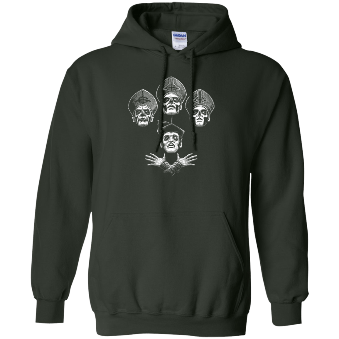 Sweatshirts Forest Green / S Bohemian Ghost Pullover Hoodie