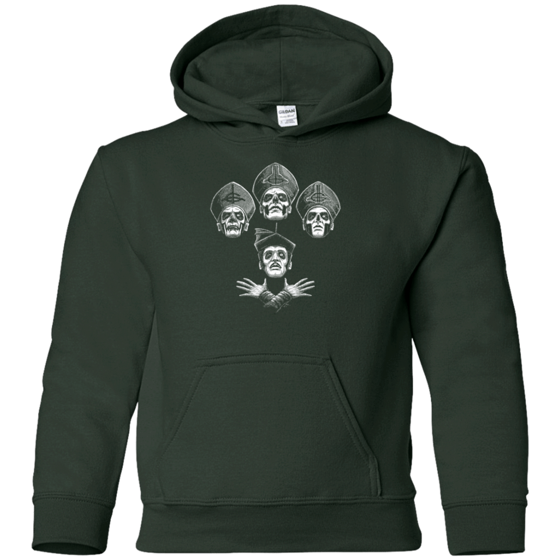 Sweatshirts Forest Green / YS Bohemian Ghost Youth Hoodie