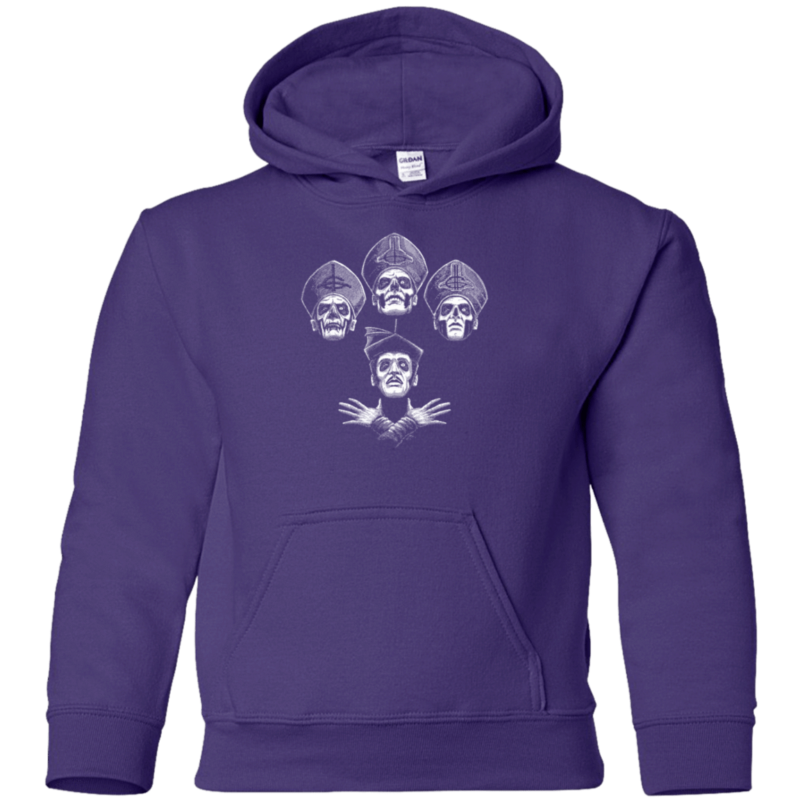 Sweatshirts Purple / YS Bohemian Ghost Youth Hoodie