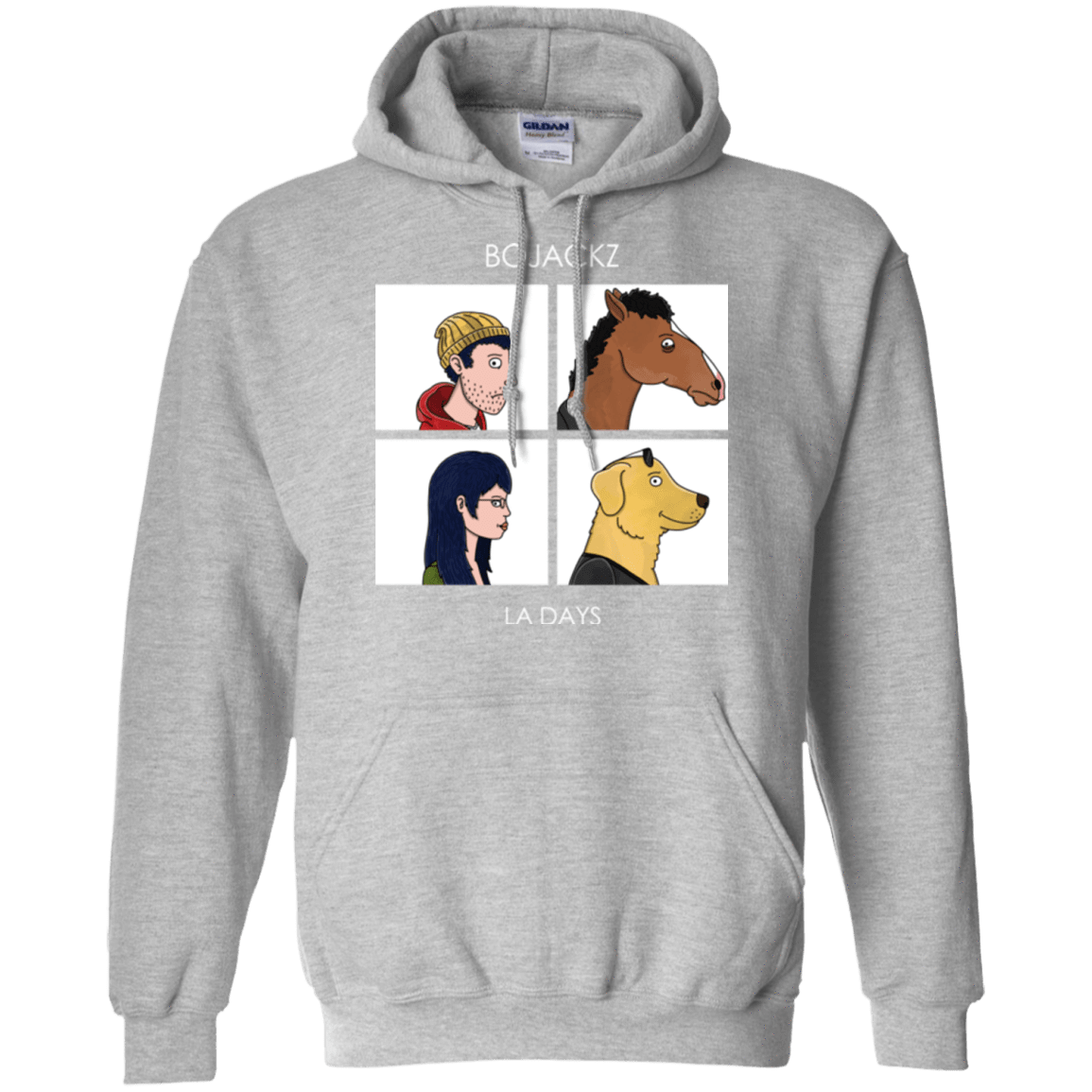 Sweatshirts Sport Grey / S Bojackz Pullover Hoodie