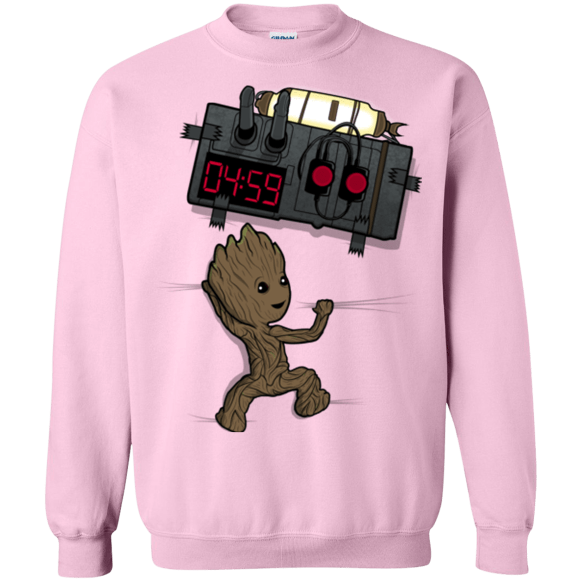 Sweatshirts Light Pink / Small Bomb In Your Chest! Crewneck Sweatshirt