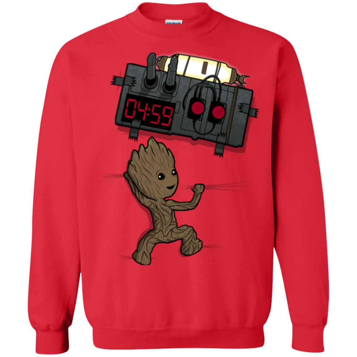 Sweatshirts Red / Small Bomb In Your Chest! Crewneck Sweatshirt