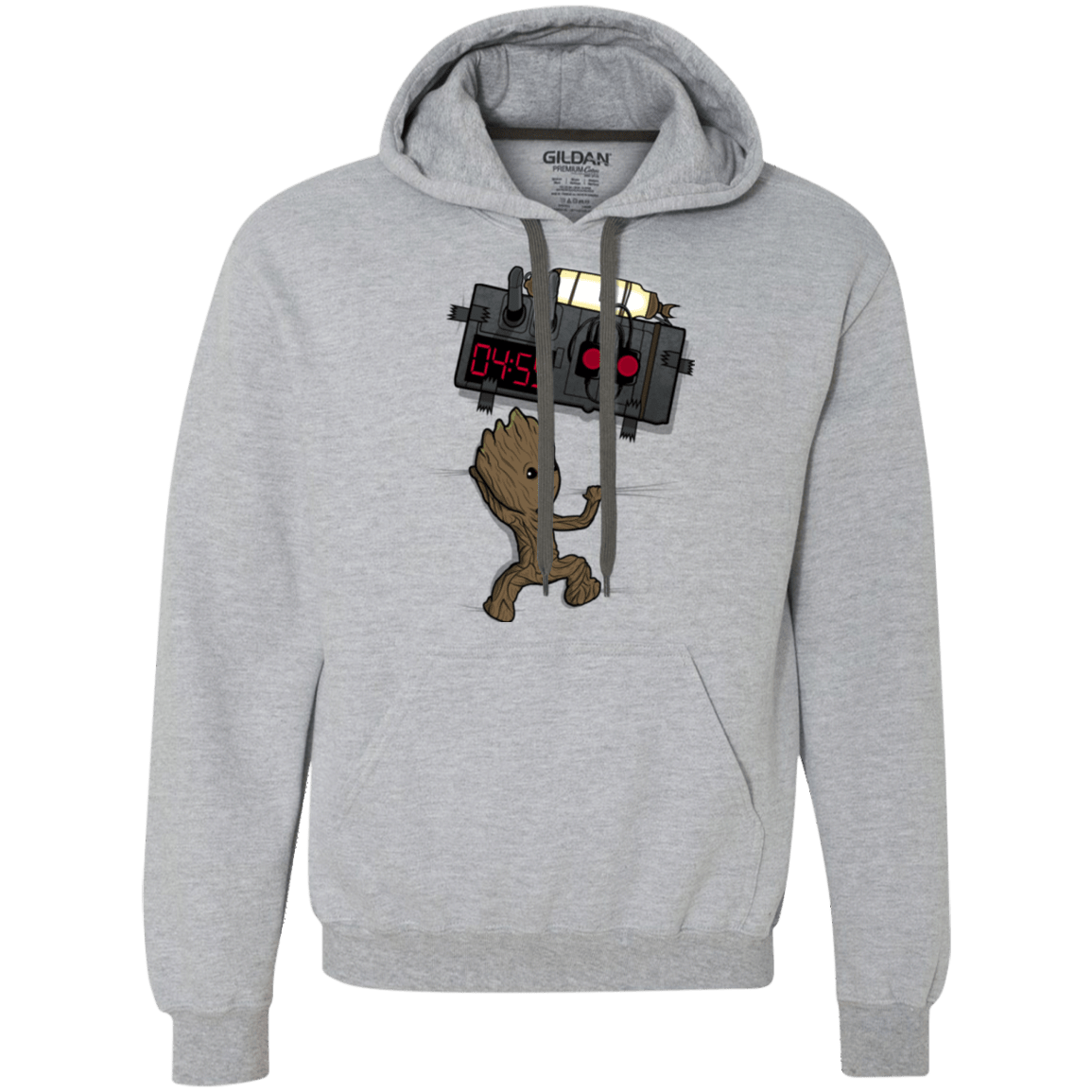 Sweatshirts Sport Grey / Small Bomb In Your Chest! Premium Fleece Hoodie