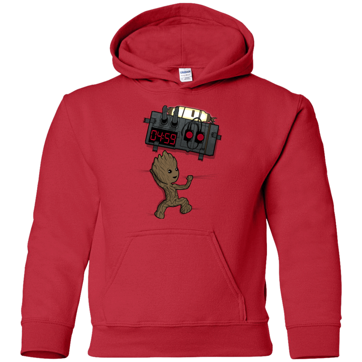 Sweatshirts Red / YS Bomb In Your Chest! Youth Hoodie