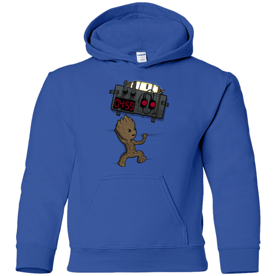 Sweatshirts Royal / YS Bomb In Your Chest! Youth Hoodie
