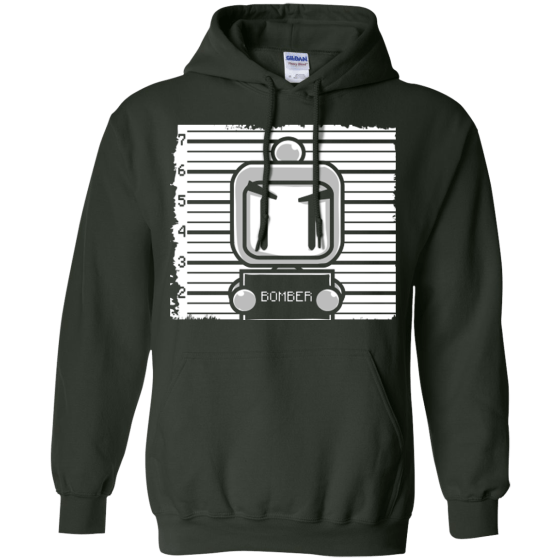 Sweatshirts Forest Green / Small BOMBER Pullover Hoodie