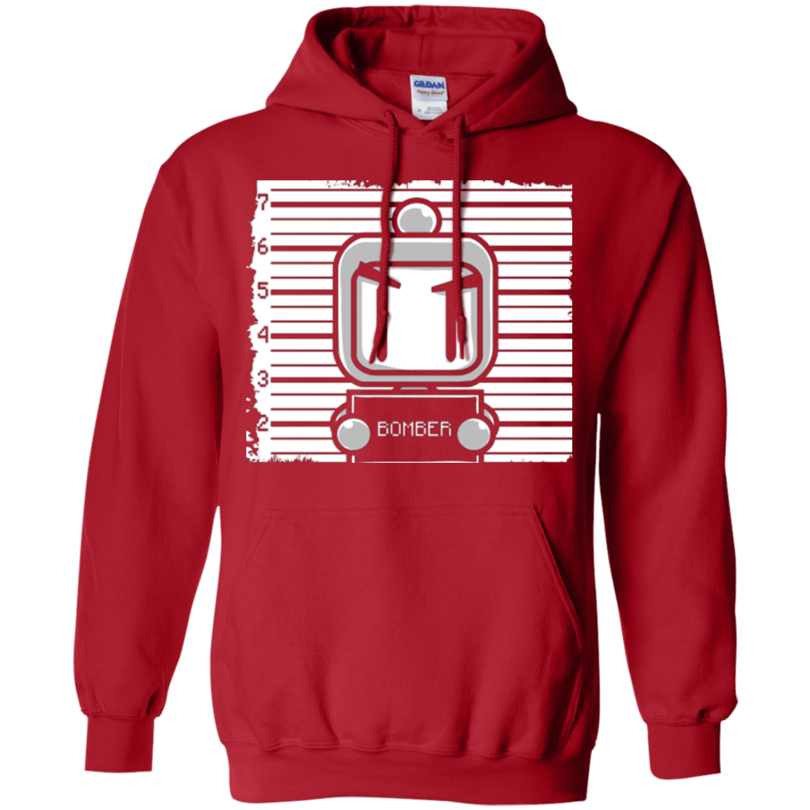 Sweatshirts Red / Small BOMBER Pullover Hoodie