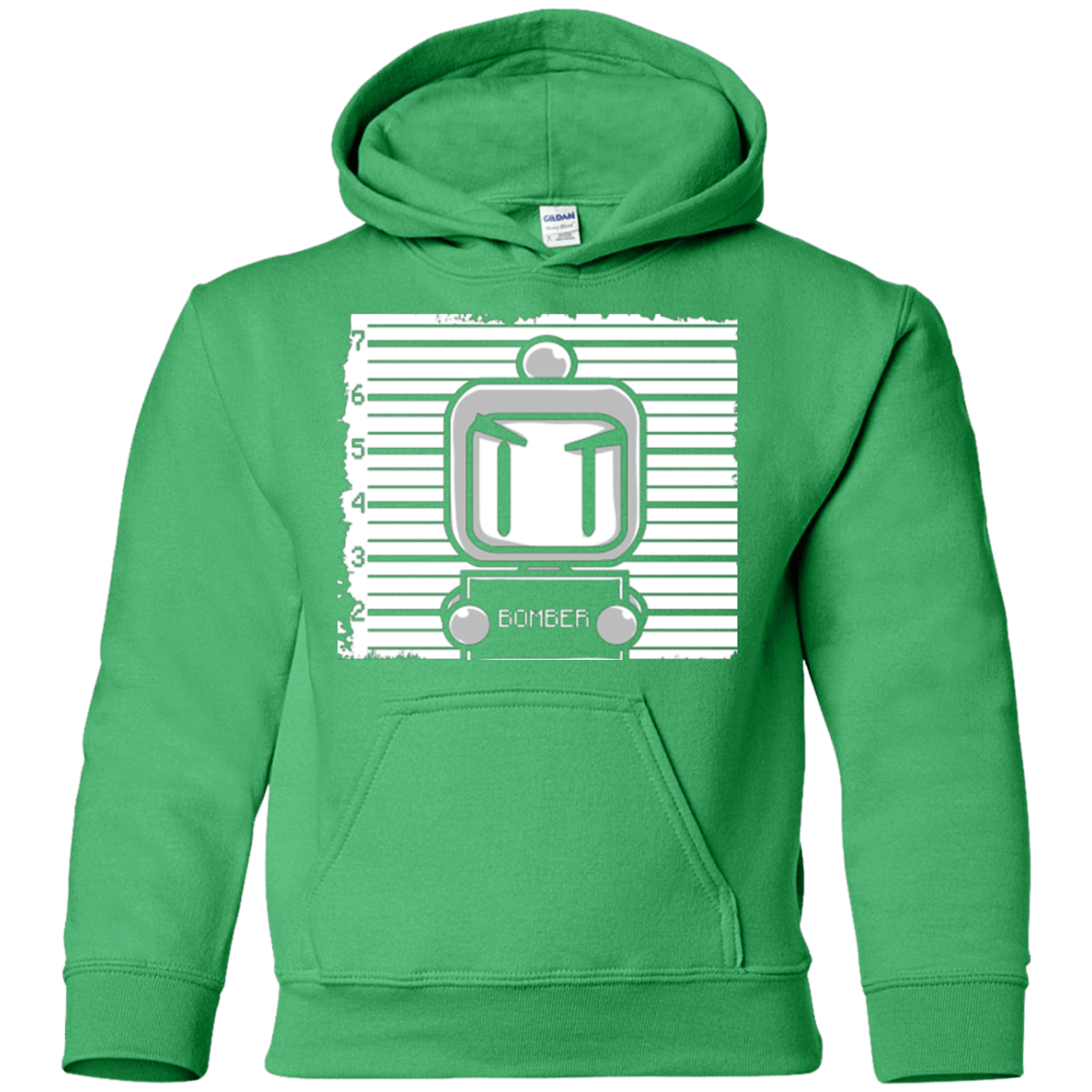 Sweatshirts Irish Green / YS BOMBER Youth Hoodie