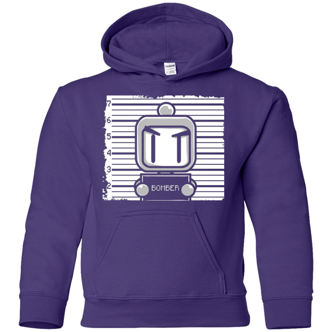 Sweatshirts Purple / YS BOMBER Youth Hoodie