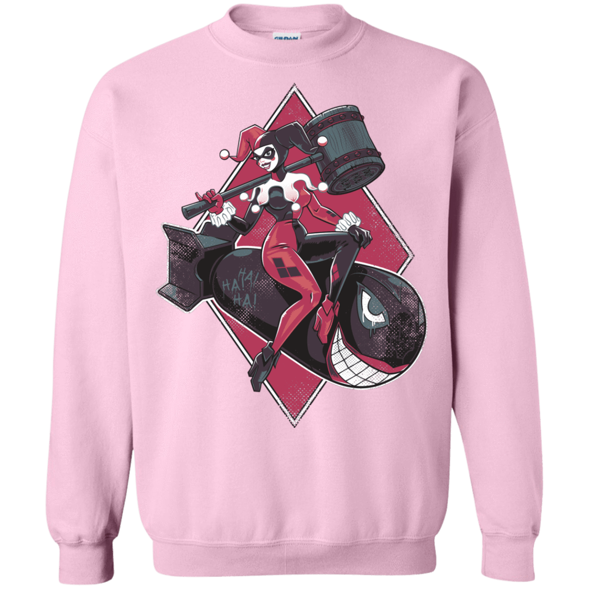 Sweatshirts Light Pink / Small Bombs Away Crewneck Sweatshirt