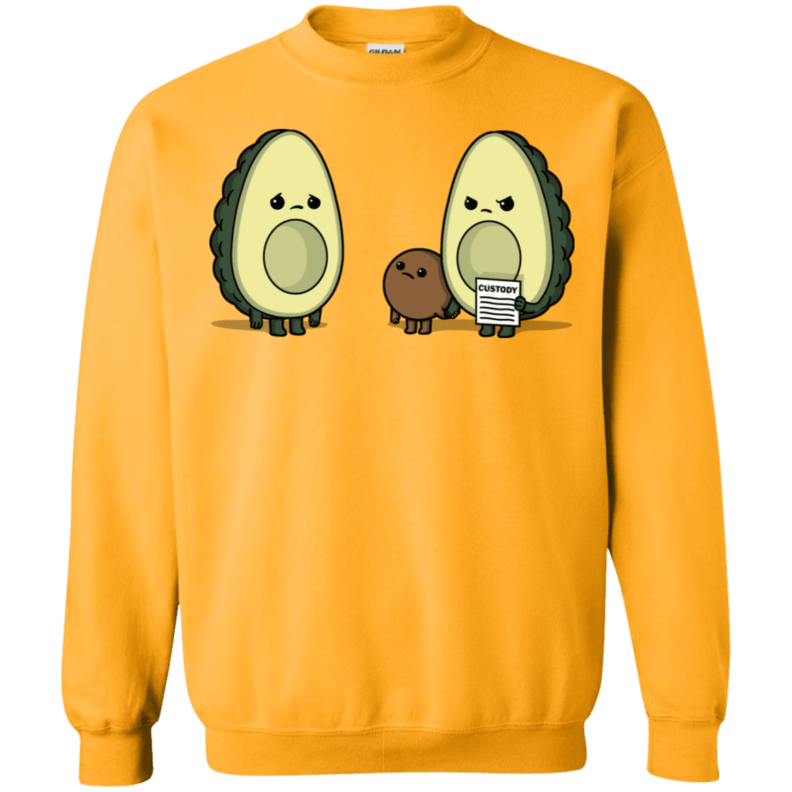 Sweatshirts Gold / S Bone Custody Crewneck Sweatshirt