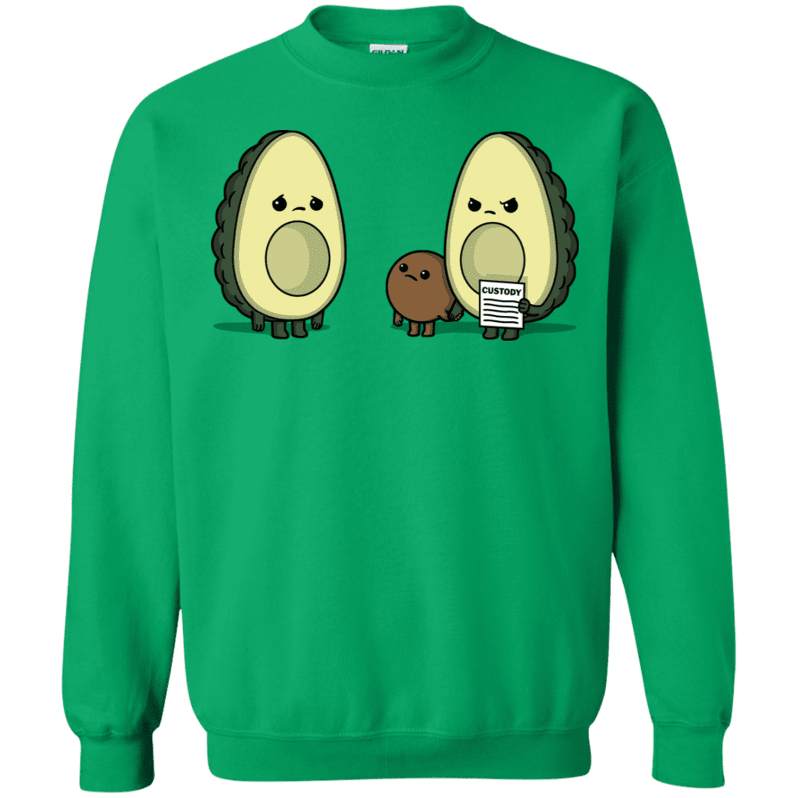 Sweatshirts Irish Green / S Bone Custody Crewneck Sweatshirt