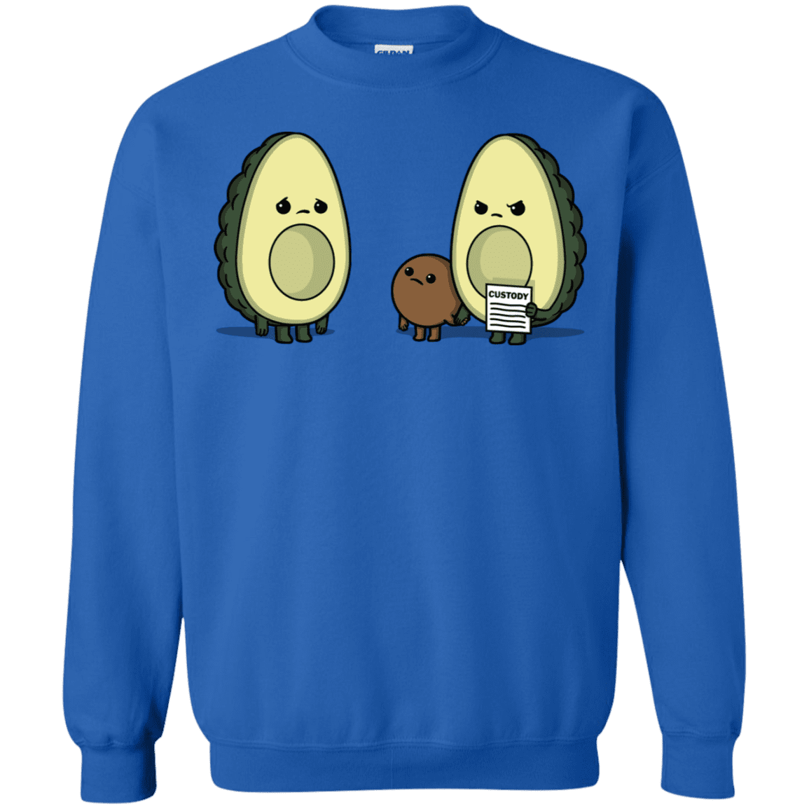 Sweatshirts Royal / S Bone Custody Crewneck Sweatshirt