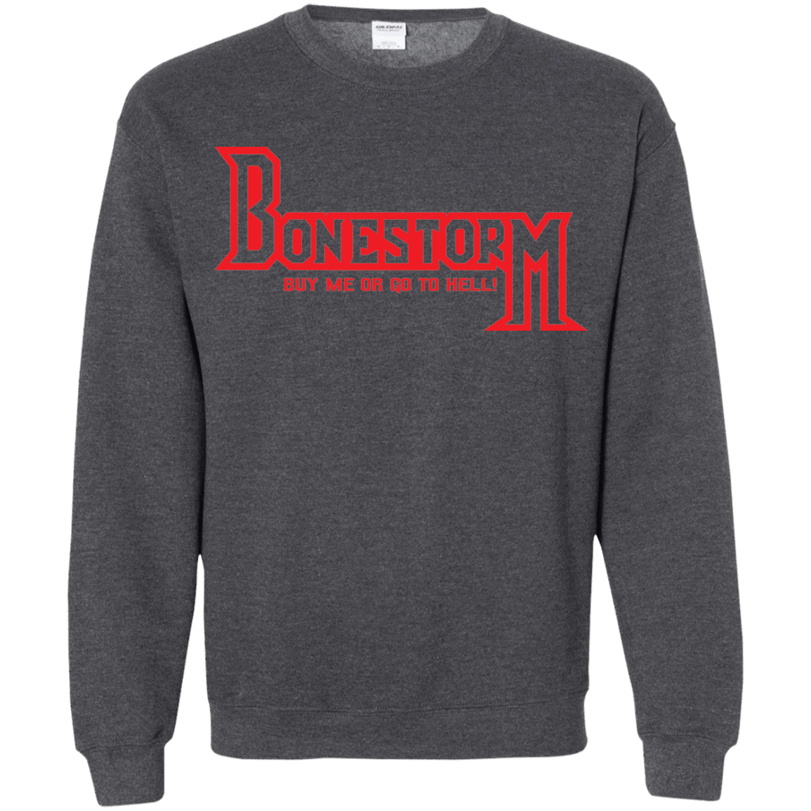 Sweatshirts Dark Heather / S BONESTORM Crewneck Sweatshirt