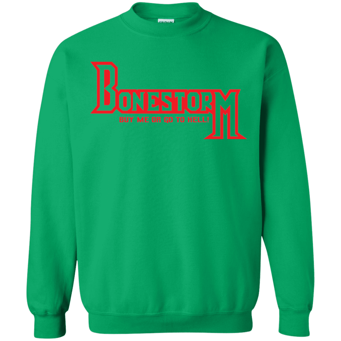 Sweatshirts Irish Green / S BONESTORM Crewneck Sweatshirt