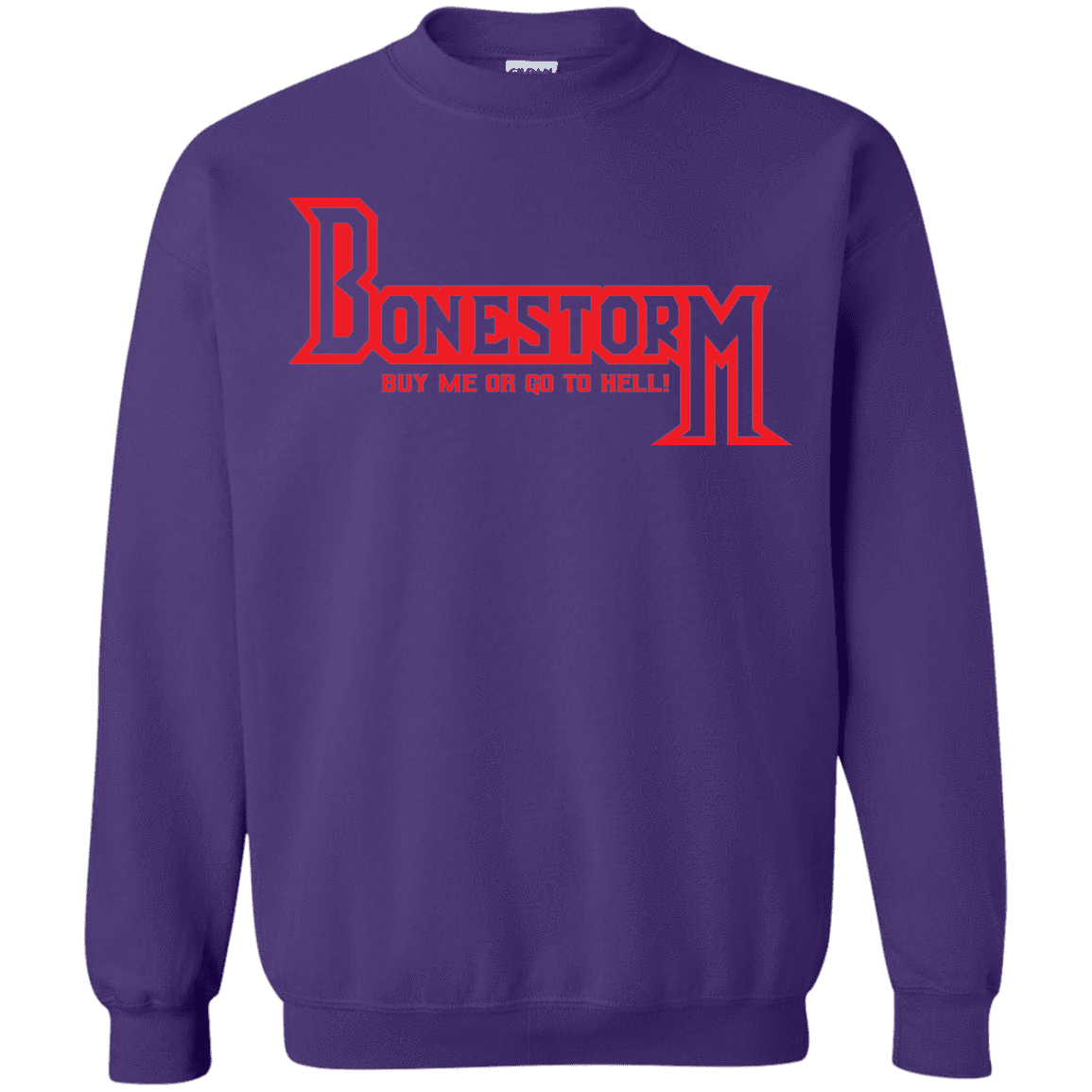 Sweatshirts Purple / S BONESTORM Crewneck Sweatshirt