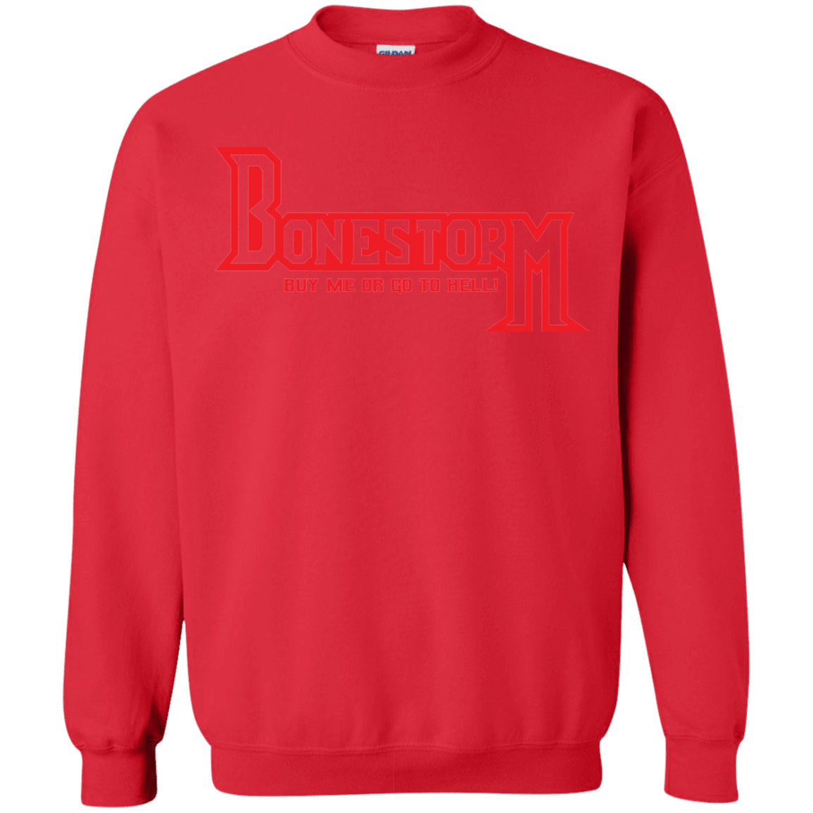 Sweatshirts Red / S BONESTORM Crewneck Sweatshirt