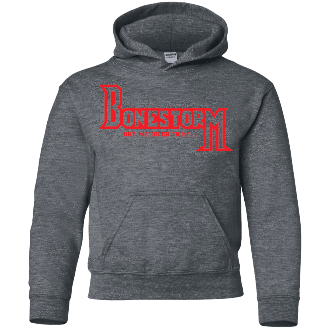 Sweatshirts Dark Heather / YS BONESTORM Youth Hoodie
