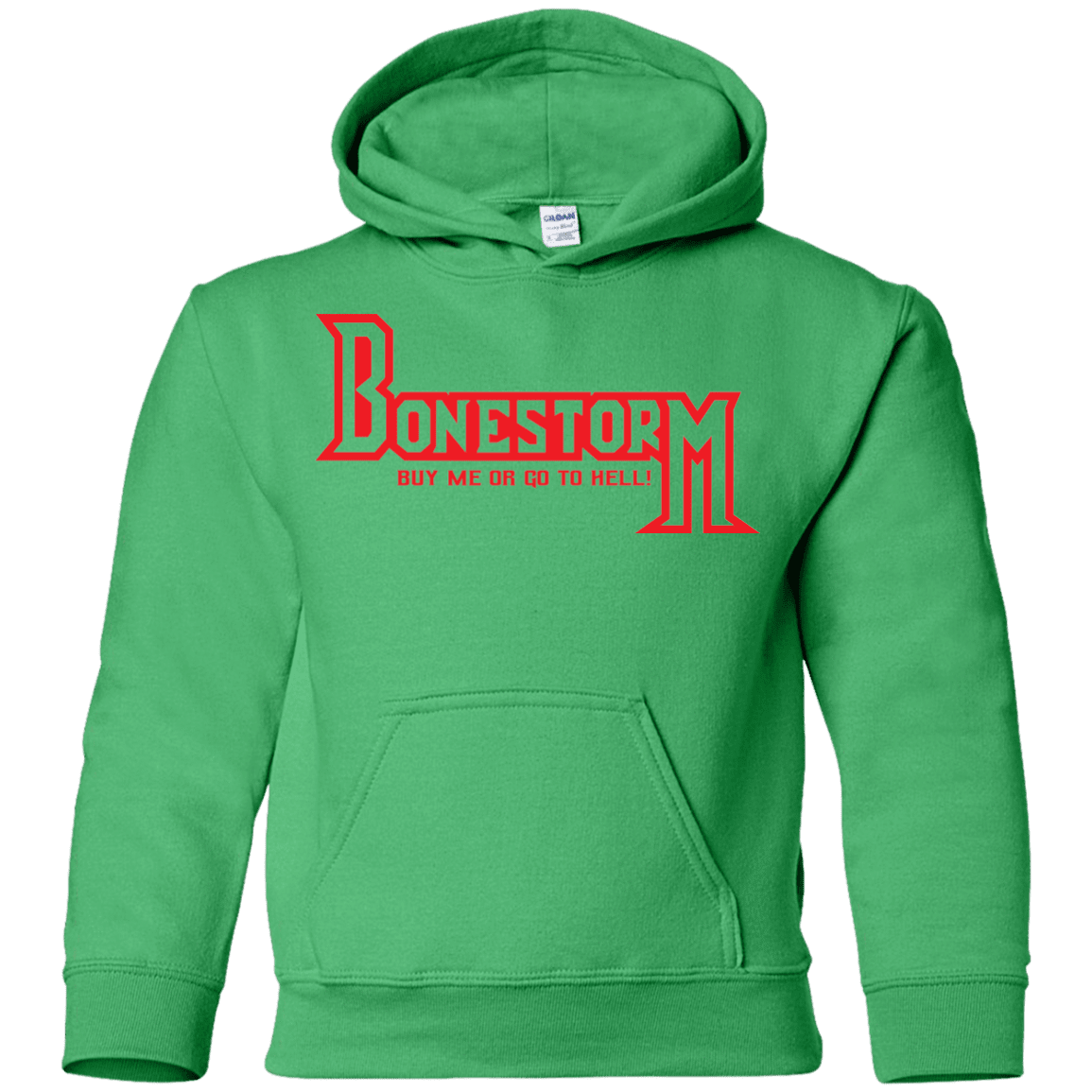 Sweatshirts Irish Green / YS BONESTORM Youth Hoodie