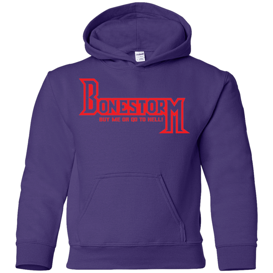 Sweatshirts Purple / YS BONESTORM Youth Hoodie