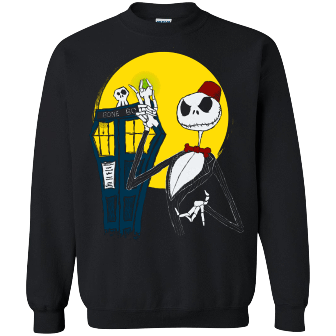 Sweatshirts Black / Small BONETIES Crewneck Sweatshirt