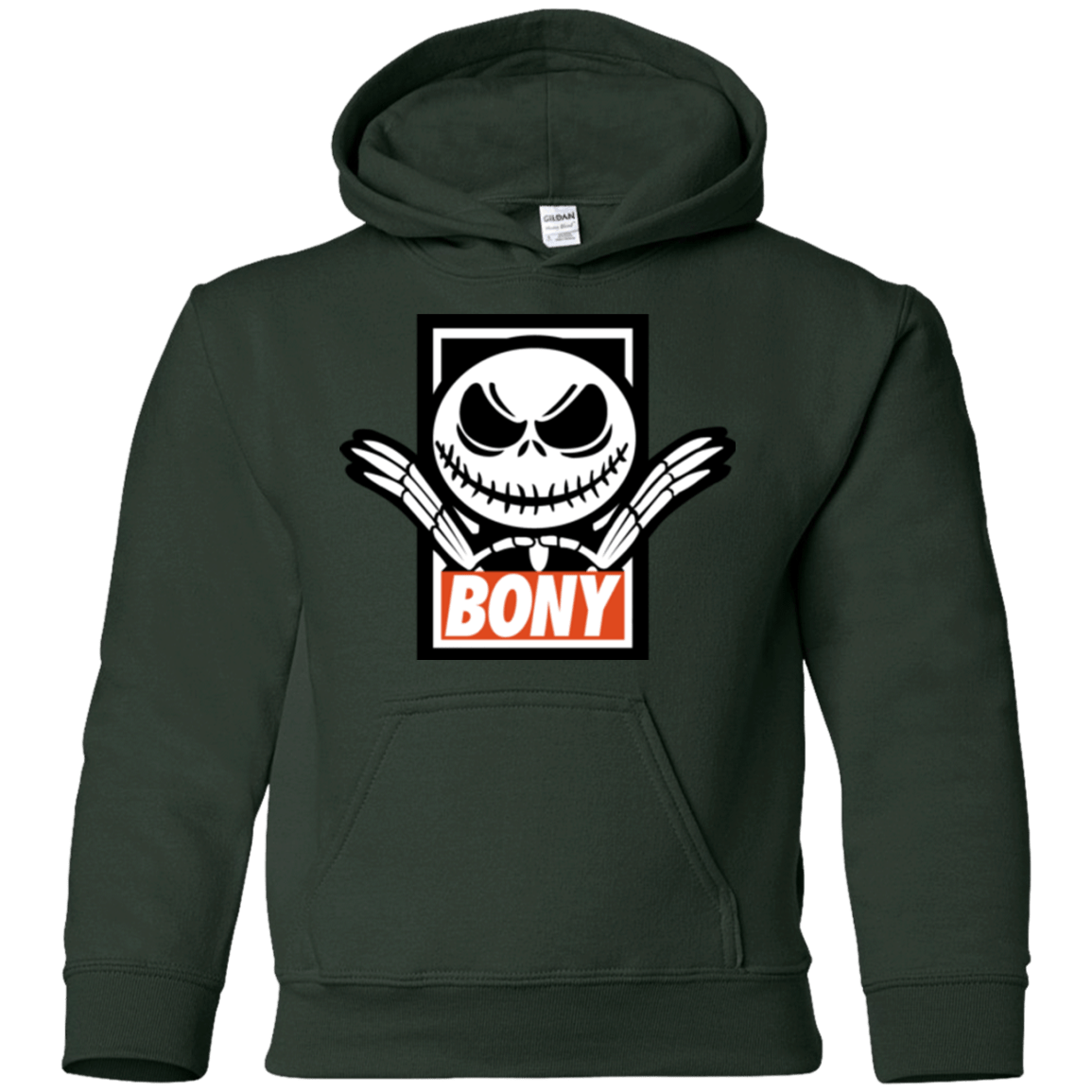 Sweatshirts Forest Green / YS BONY Youth Hoodie