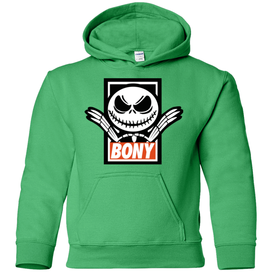 Sweatshirts Irish Green / YS BONY Youth Hoodie
