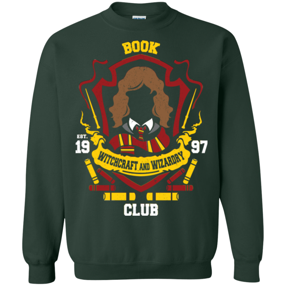 Sweatshirts Forest Green / Small Book Club Crewneck Sweatshirt