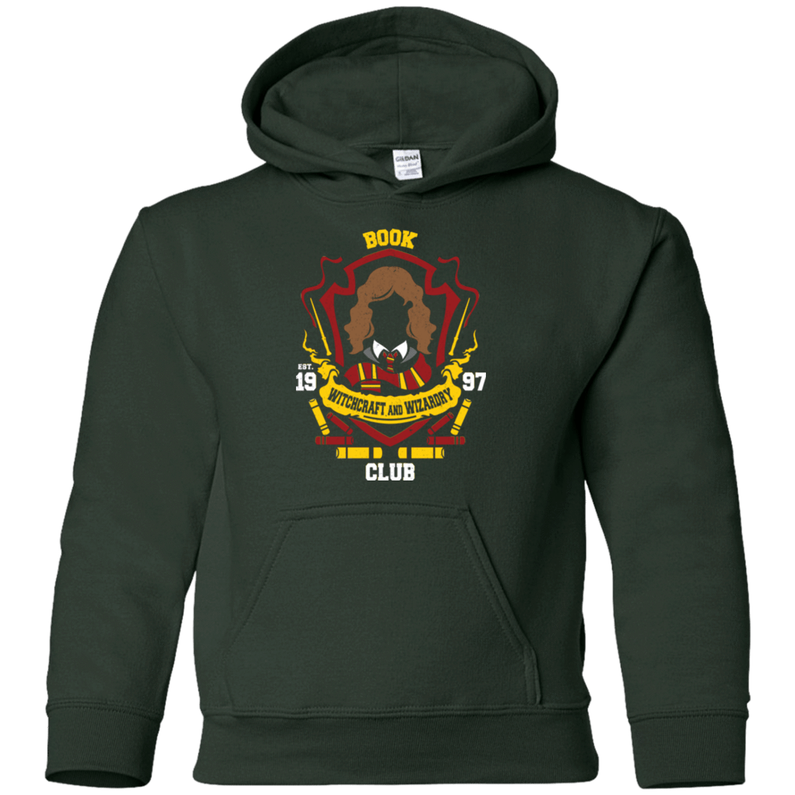 Sweatshirts Forest Green / YS Book Club Youth Hoodie
