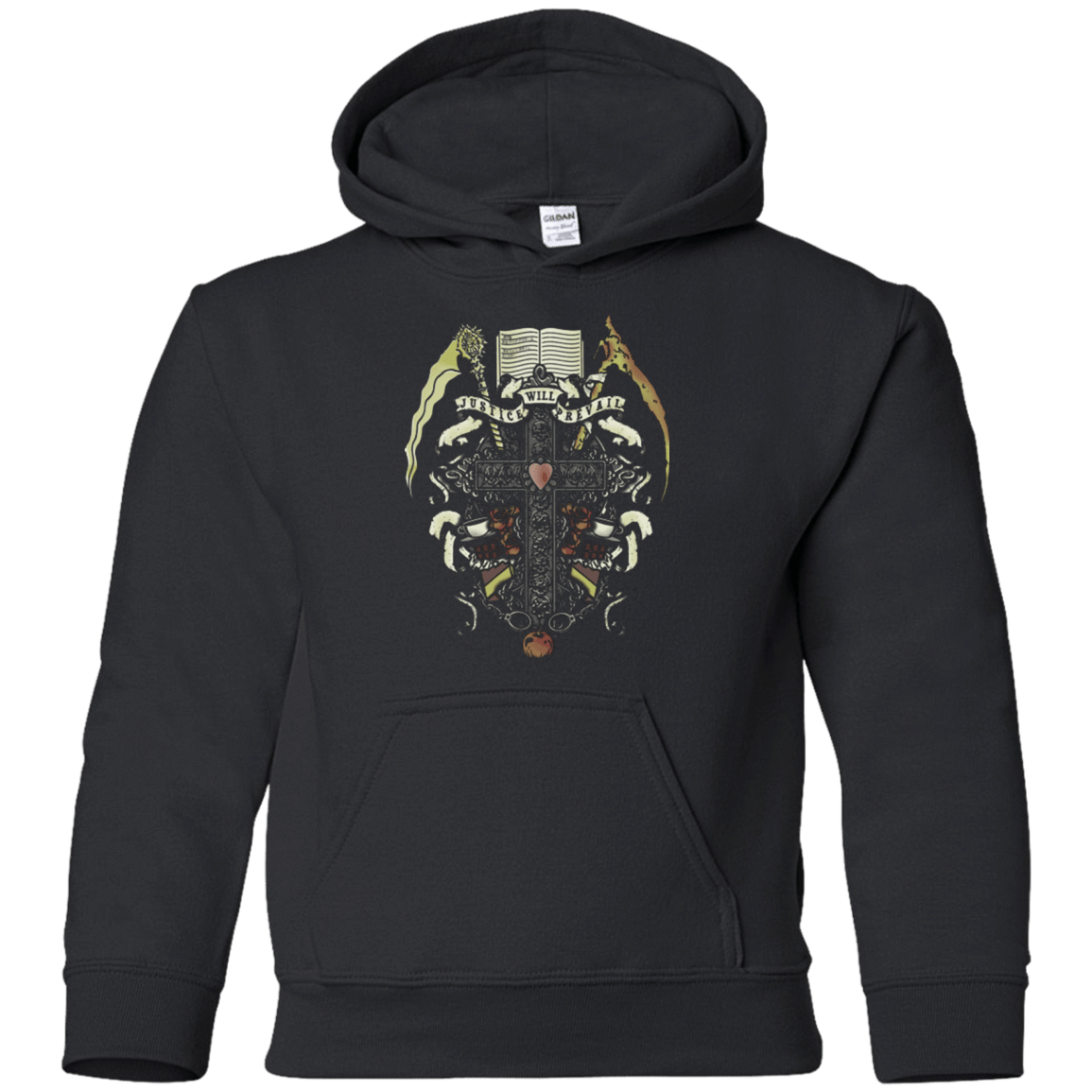 Sweatshirts Black / YS Book of Death Youth Hoodie
