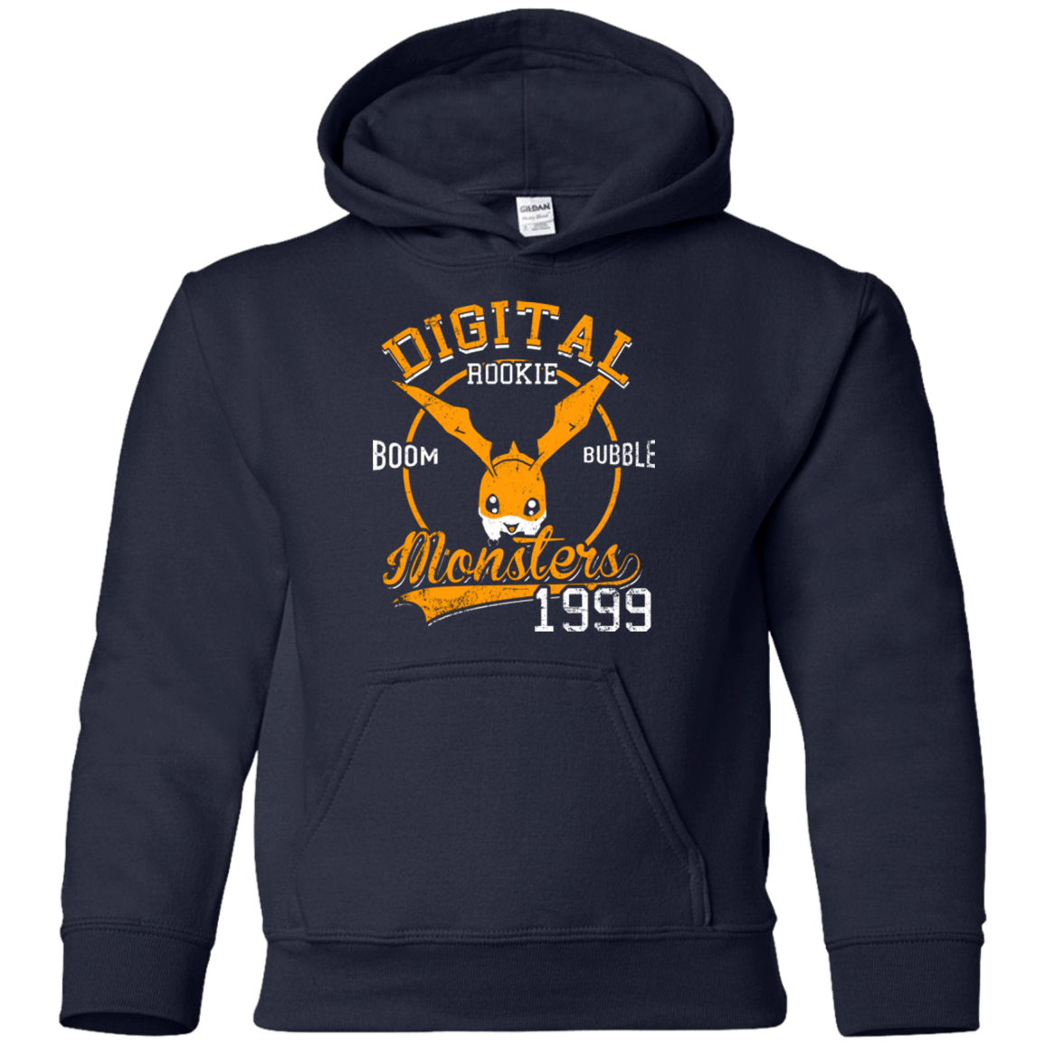 Sweatshirts Navy / YS BOOM BUBBLE Youth Hoodie