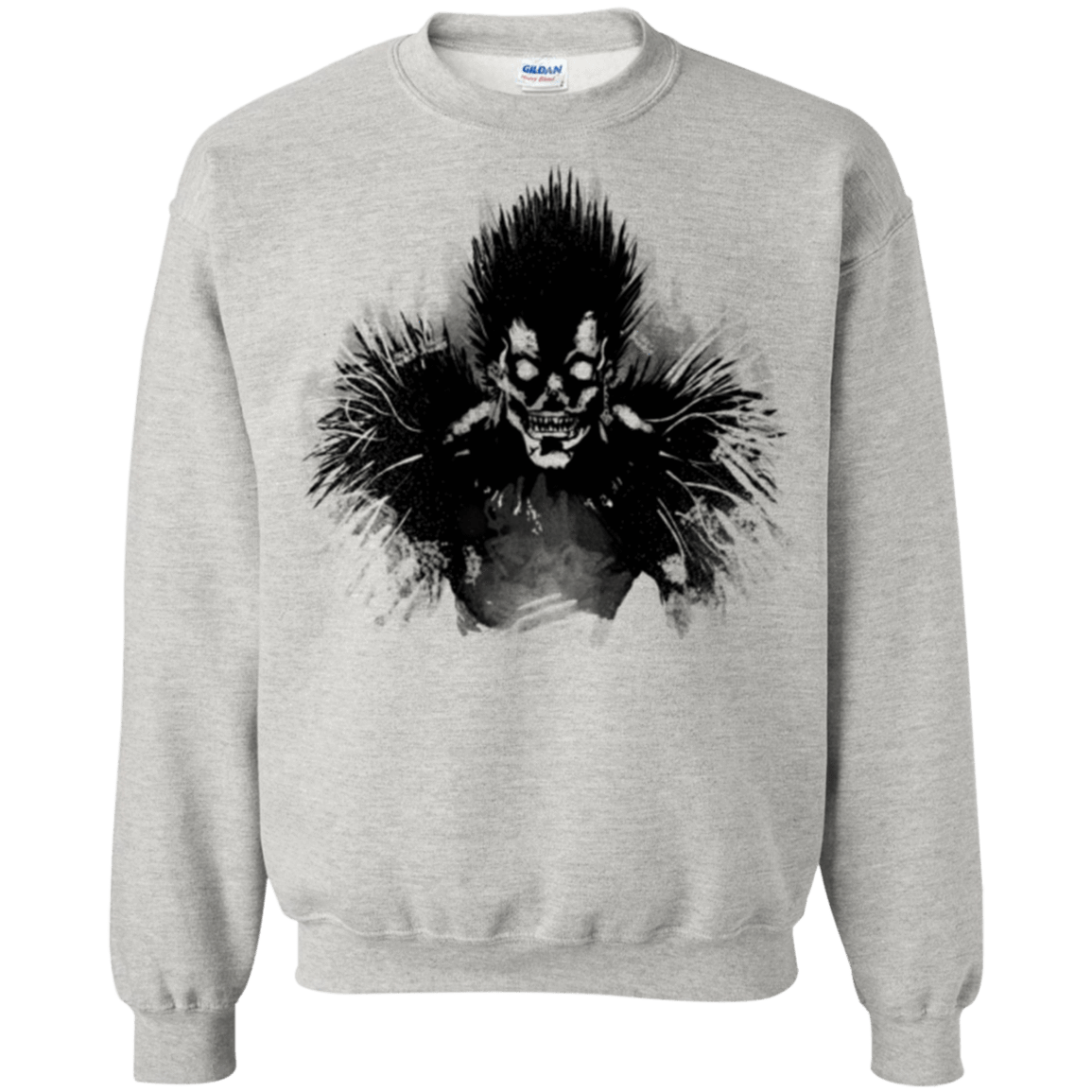 Sweatshirts Ash / Small Bored Shinigami Crewneck Sweatshirt