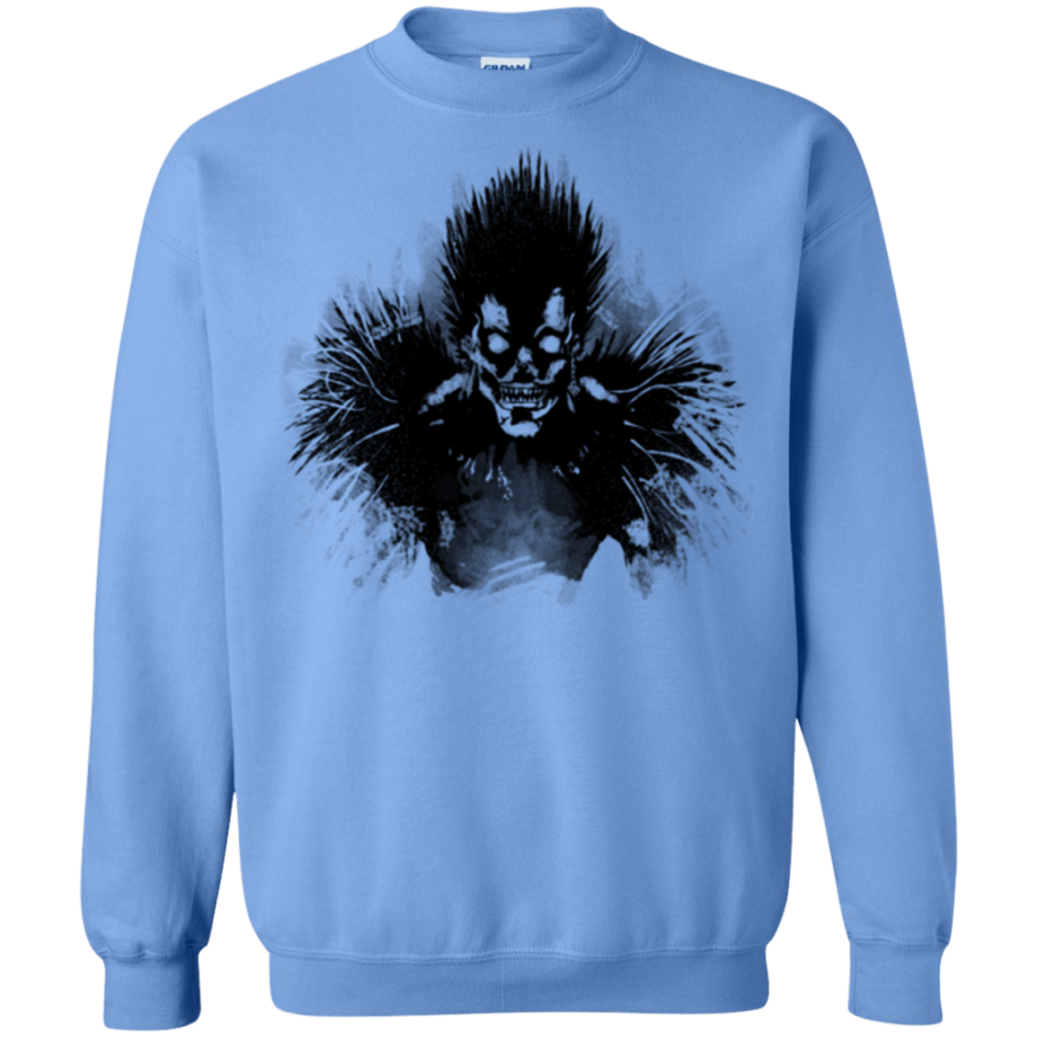 Sweatshirts Carolina Blue / Small Bored Shinigami Crewneck Sweatshirt
