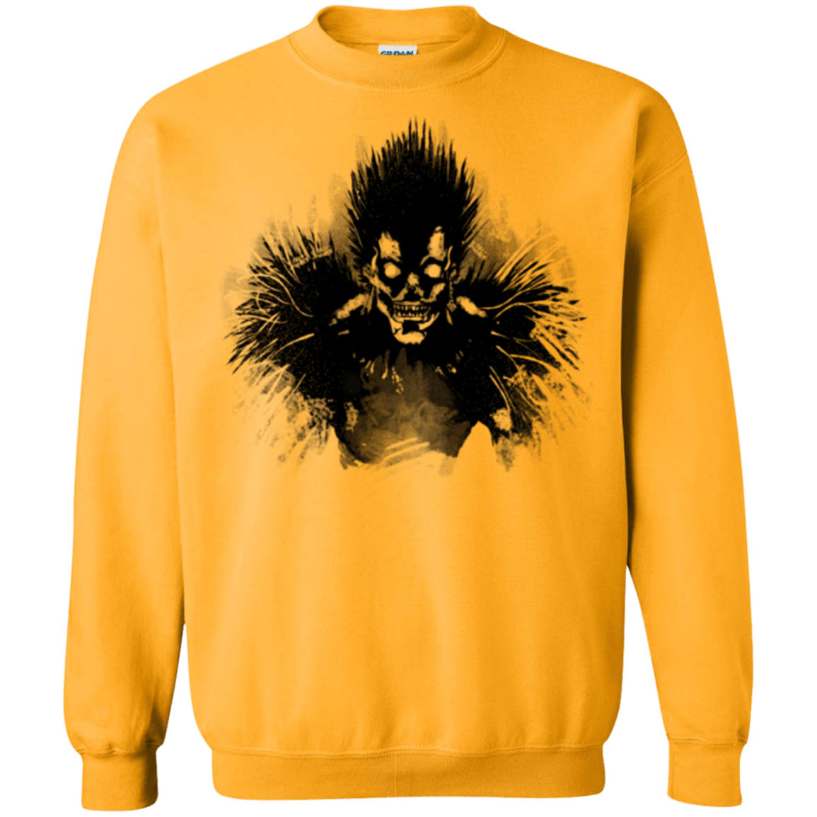 Sweatshirts Gold / Small Bored Shinigami Crewneck Sweatshirt