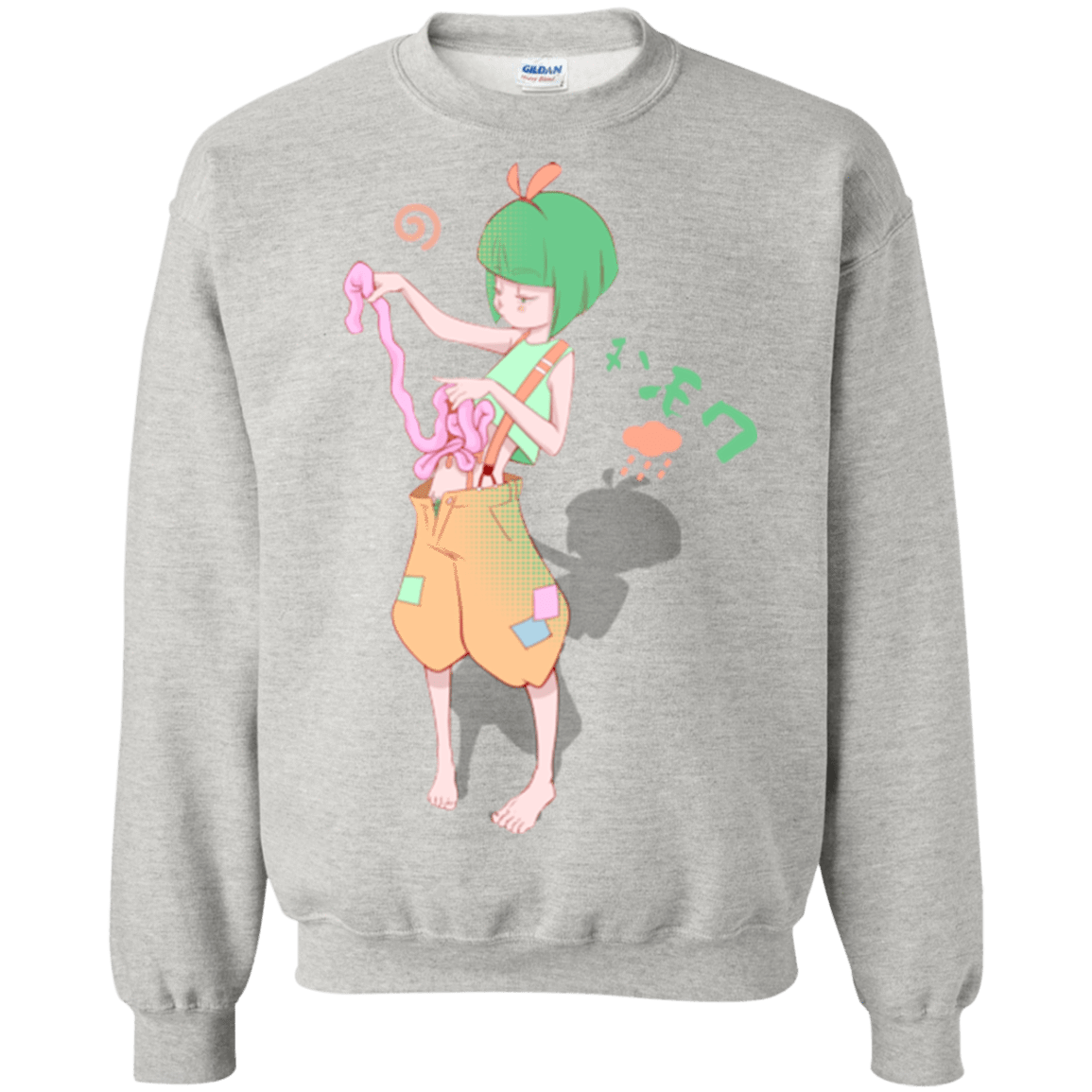 Sweatshirts Ash / Small Boring Intestinos Crewneck Sweatshirt
