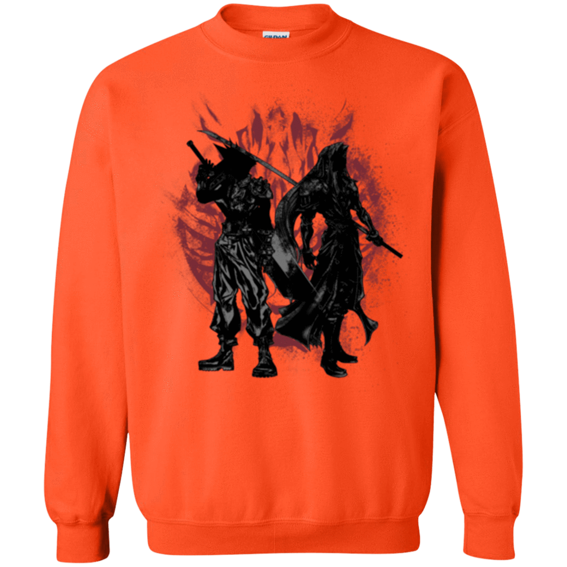 Sweatshirts Orange / Small Born Enemies Crewneck Sweatshirt