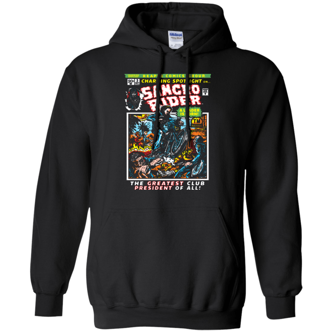 Sweatshirts Black / Small Born Leader Pullover Hoodie