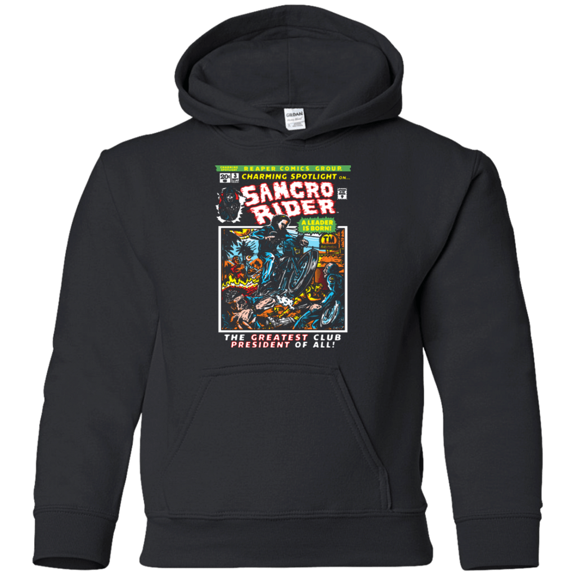 Sweatshirts Black / YS Born Leader Youth Hoodie