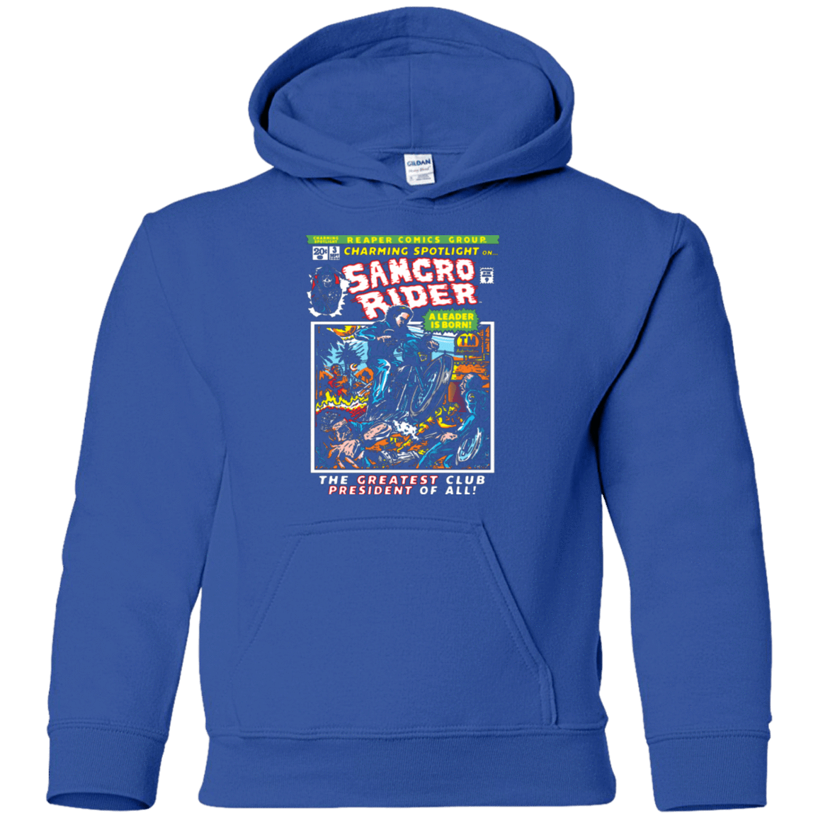 Sweatshirts Royal / YS Born Leader Youth Hoodie