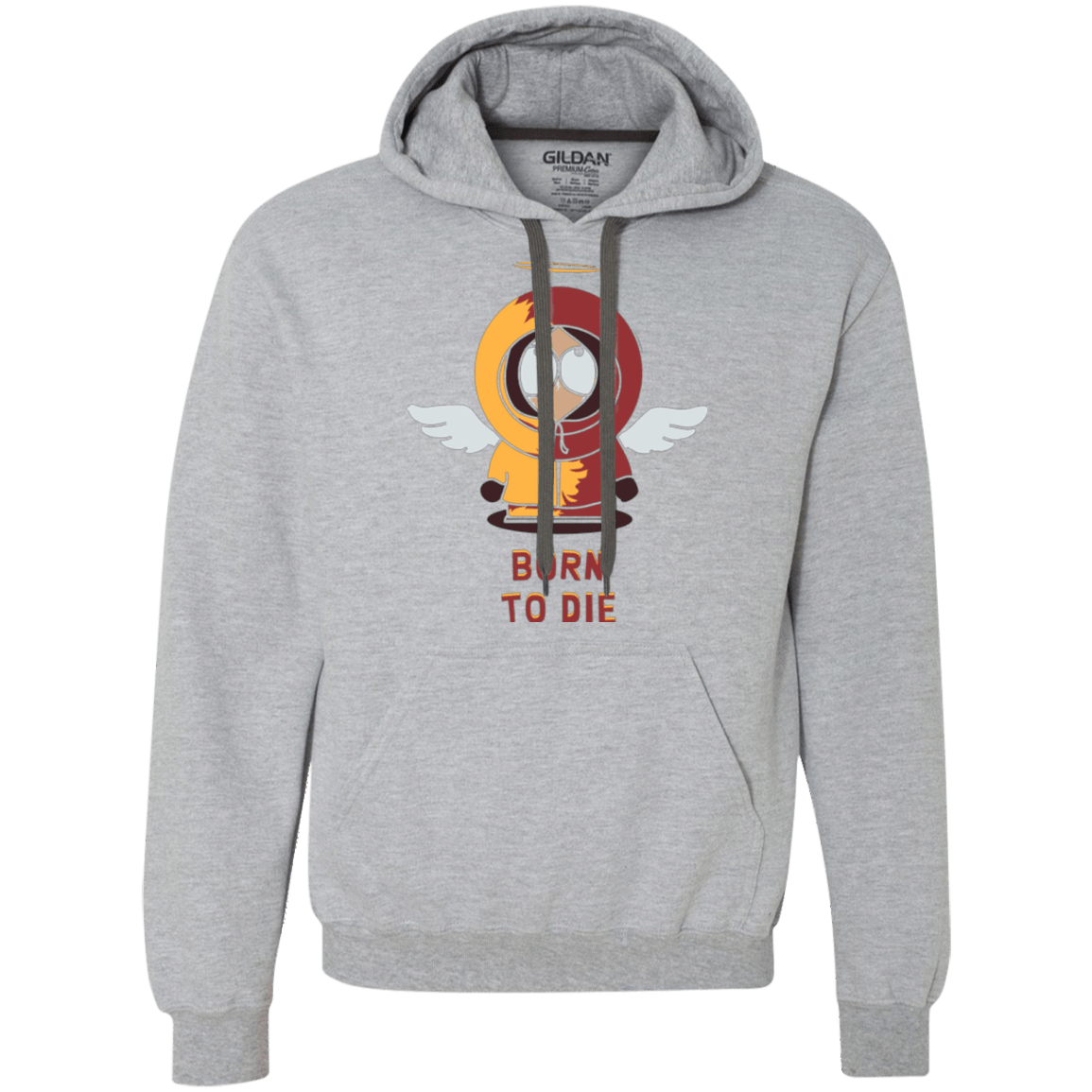 Sweatshirts Sport Grey / Small BORN TO DIE Premium Fleece Hoodie