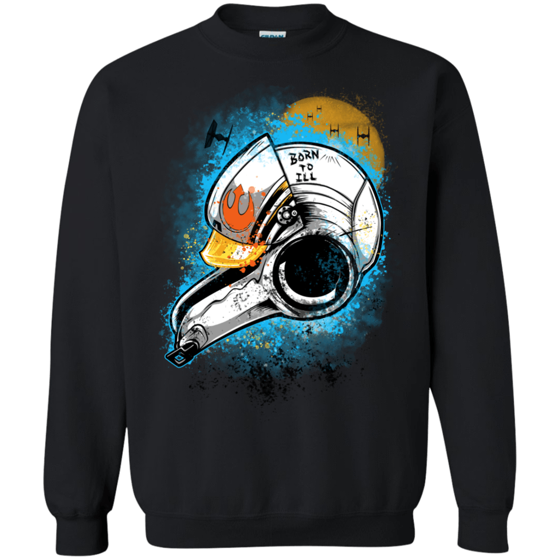 Sweatshirts Black / Small Born to Ill Crewneck Sweatshirt