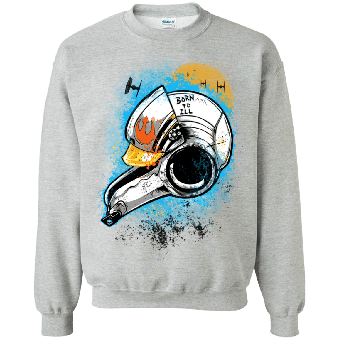 Sweatshirts Sport Grey / Small Born to Ill Crewneck Sweatshirt