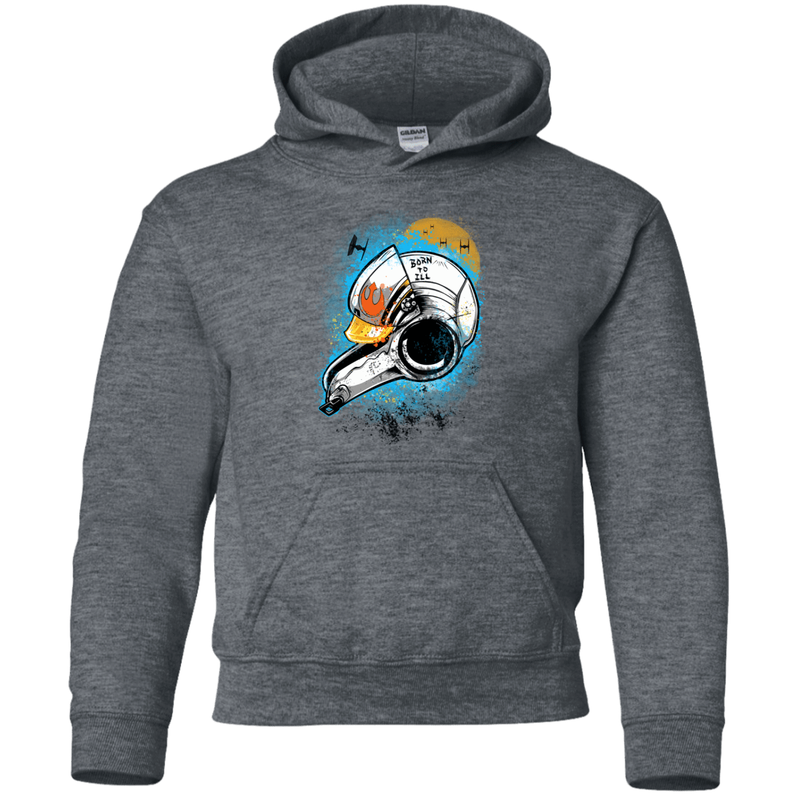 Sweatshirts Dark Heather / YS Born to Ill Youth Hoodie