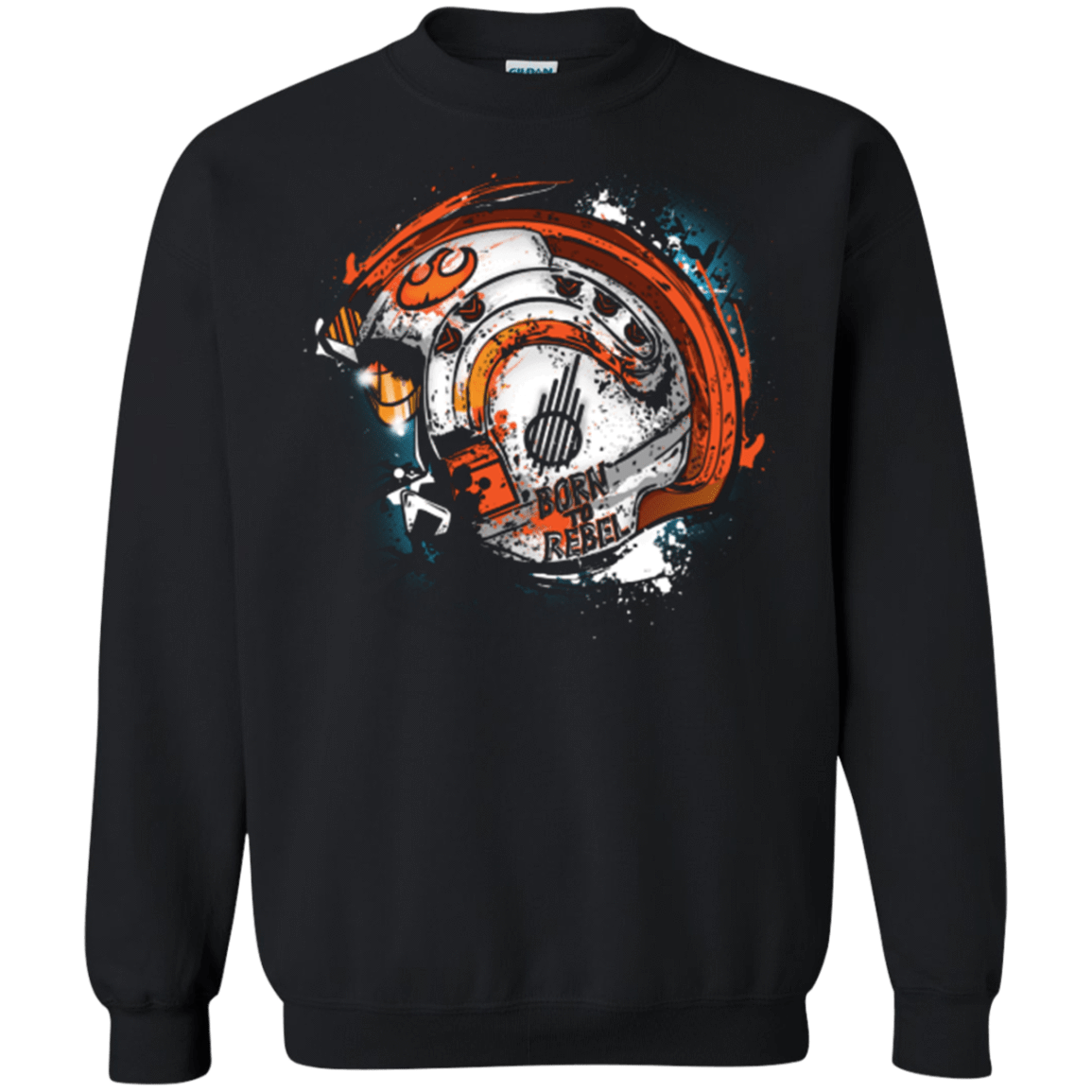 Sweatshirts Black / Small Born to Rebel Crewneck Sweatshirt