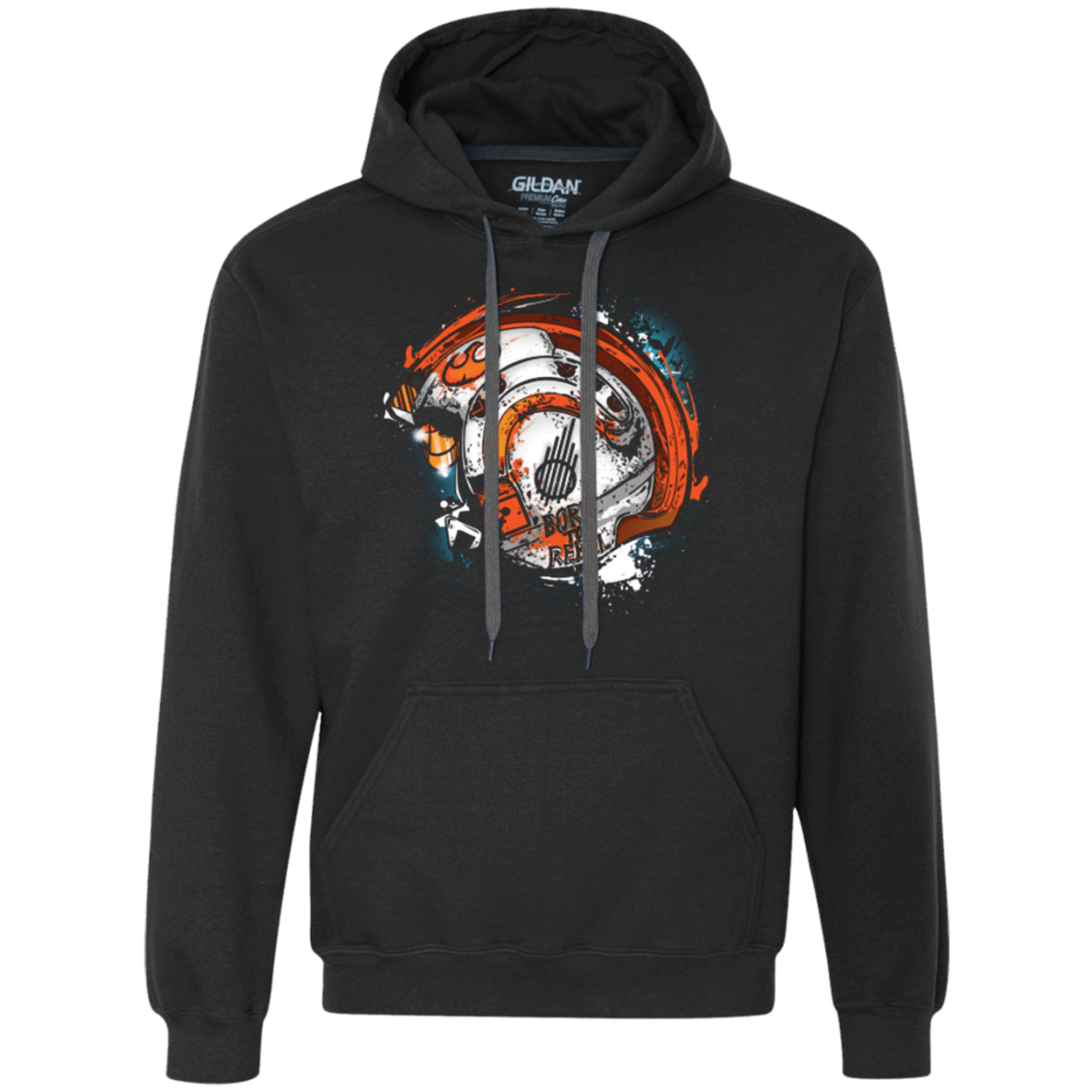 Sweatshirts Black / Small Born to Rebel Premium Fleece Hoodie