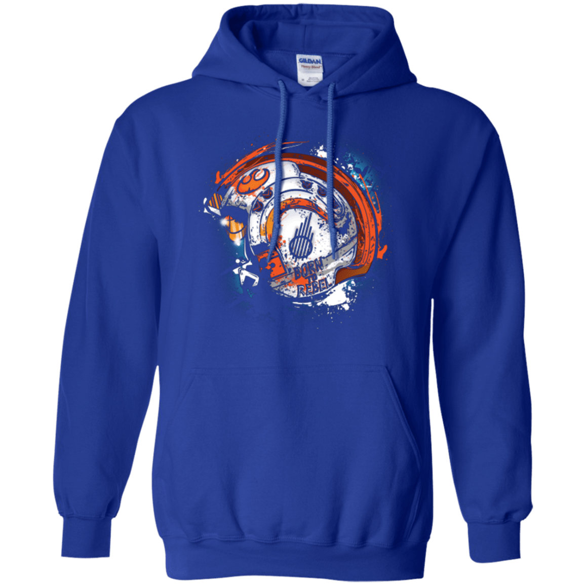 Sweatshirts Royal / Small Born to Rebel Pullover Hoodie